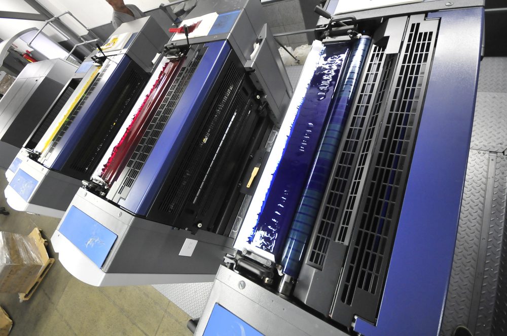 Unidades de tinta da impressora offset Litocomp